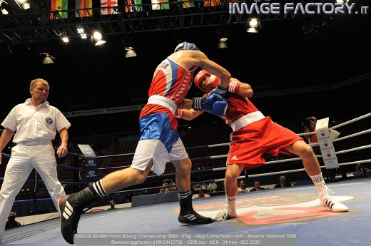 2009-09-09 AIBA World Boxing Championship 0593 - 57kg - Vasyl Lomachenko UKR - Branimir Stankovic SRB